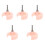 5Stk Knitting Machine Adapter Pink Handantrieb Für Zuhause Komfortabel 3
