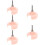 5Stk Knitting Machine Adapter Pink Handantrieb Für Zuhause Komfortabel 11