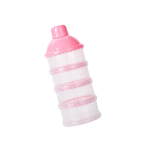2St Formulebewaarbox Roze 3- Stapelbaar En PP-Materiaal 1
