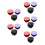 15Stk Vielseitiger Make-Up Box Kunststoff 4