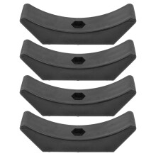 8St Slijtvaste Dumbbell Bracket Zwart Plastic Handgewicht Houder