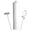 3Sets Hand Mixer Abs+rvs Voor Schuim, Eieren En Room 1