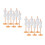 12St Doll Mannequin Display ABS, Multi, Mini Poppenkledinghouder 4
