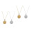 4Stk Sublimation Schmuck Blank Metall DIY Personalisierbar 5