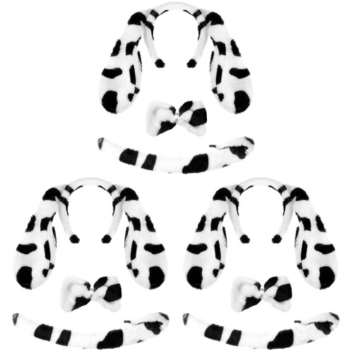 3Sets Kostuumset Met Oren En Strik Voor Feest 2