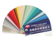 4Sets Verf Kleur Kaarten Bulk Papier/plastic Voor Professionele Use