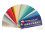 4Sets Verf Kleur Kaarten Bulk Papier/plastic Voor Professionele Use 1