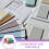 4Sets Verf Kleur Kaarten Bulk Papier/plastic Voor Professionele Use 6