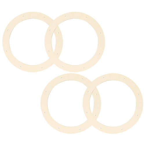8St Rond Kransframe Khaki Voor Creatieve Wreath Maken 1