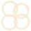 8St Rond Kransframe Khaki Voor Creatieve Wreath Maken 3