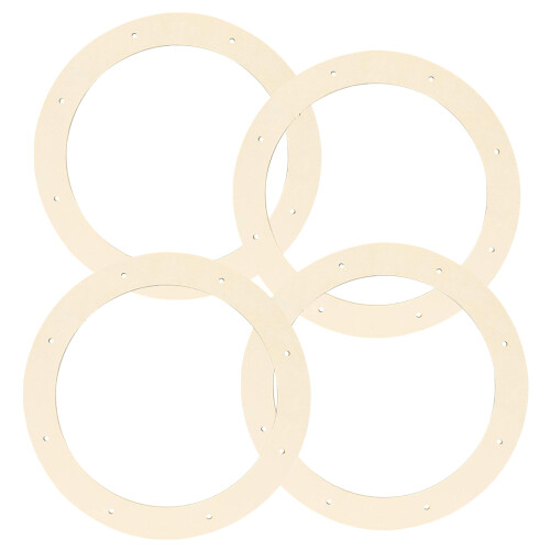 8St Rond Kransframe Khaki Voor Creatieve Wreath Maken 2