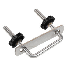 4St Zilveren Crossbar Klemmen Dakrek Accessoires Voor Auto En Bagage