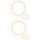 8St Rond Kransframe Khaki Voor Creatieve Wreath Maken 7