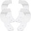3Sets Stickhouder Transparant Voor Baseball En Softball Batten 1