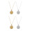 4Stk Sublimation Schmuck Blank Metall DIY Personalisierbar 2