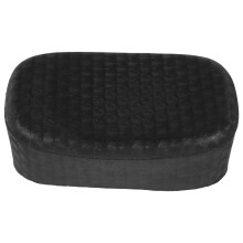 4Stk PVC Nackenstützkissen Shampoo Bett Schwarz Für Salon Komfort
