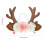 4St Multi Kleurige Baby Haarband Met Elastische Kerst Rendierhoorns 11