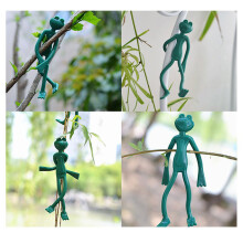4Sets Garten Clips Mit Kunststoffbeschichtung, Grün, Stark Und Biegsam