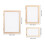 3Sets Knutsel Papier Frames Met Schermen En Materialen 10