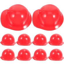 50St Rood Mini Bouwhelm Plastic Voor Accessoires En Huisdieren