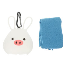 5Sets Microfiber Koelhanddoeken Met Siliconenhoes Voor Sport En
