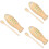 3Sets Beige Peuter Percussie Instrument Speelgoed 6