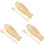 3Sets Beige Peuter Percussie Instrument Speelgoed 3