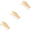 3Sets Beige Peuter Percussie Instrument Speelgoed 5