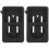 2Stk Silikon Sleeve Musikplayer Schwarz Schutz Gegen 3