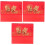 3St Decoratieve Rood Bureaukalender 2024 Voor Thuis 5