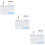 3Sets Multifunctioneel Acryl Memo Bord Voor , Draagbaar Witbord 10