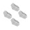 8St Waterdichte Verdeeldoos ABS St Met Transparant Wit IP65 8
