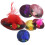 18St Kleine Polyester Hoed Haarclip Vivid Kleuren Feest 1