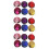 18St Kleine Polyester Hoed Haarclip Vivid Kleuren Feest 10
