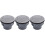 3St Universele Vent Outlet Grijs ABS Plastic 6