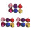 18St Kleine Polyester Hoed Haarclip Vivid Kleuren Feest 4