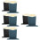 8St Assorti Brillenhulzen Decoratieve Bewaarbasis 7