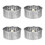 4Stk Abtropfkorb Robust Silber Für Bodenreinigung 8
