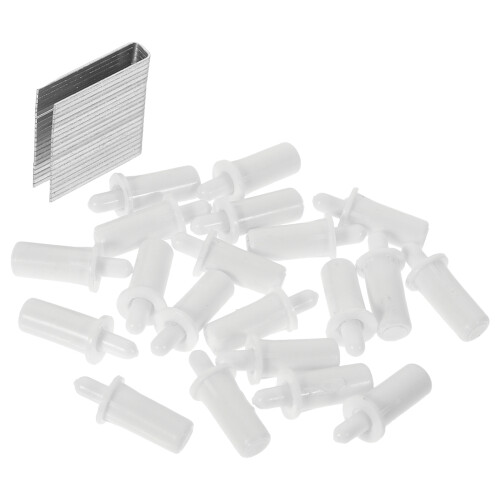 120Stk Robuste Shutter-Nagelpins Für Weiße Jalousien