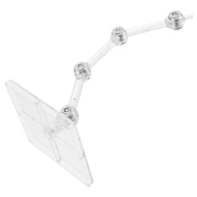 2Stk Einfacher Kunststoff Figurenhalter Für Desktop Und Sammler