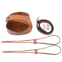 3Sets Praktische DIY Accessoires Voor Lichtbruine Geweven Tassen