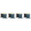 8St Assorti Brillenhulzen Decoratieve Bewaarbasis 4