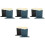 8St Assorti Brillenhulzen Decoratieve Bewaarbasis 3
