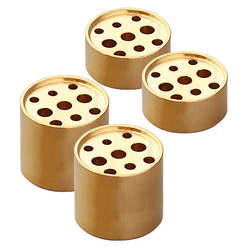 8Stk Aromatherapie Räucherstäbchenhalter Messing Stable Basis 1
