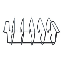 2Stk Leichtes Rib Rack Schwarzem Eisen Für Garten Bbq