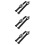 6St Stevige Plastic Vervangbare Buckle Straps Voor Roller Skates 10