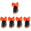 5St Vlecht Haarstuk Synthetisch Vrouwen Haaraccessoire 8