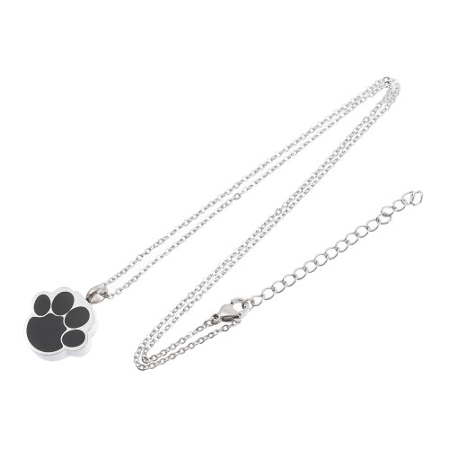 2Stk Silberner Ascheschmuck Urnenanhänger Halskette 1