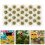 2Sets Realistisch Simulatie Gras Cluster Plastic Miniatuur 11