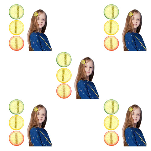 15St Lemon Haarspelden Creatieve Haarclips Fruitige Accessoires 2